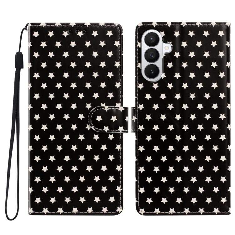 Custodia per telefono in ecopelle con fibbia magnetica a stella e cinturino da polso., For Galaxy S26+ 5G, For Galaxy S26 Ultra 5G, For Galaxy S26 5G, For Galaxy S25 Edge 5G
