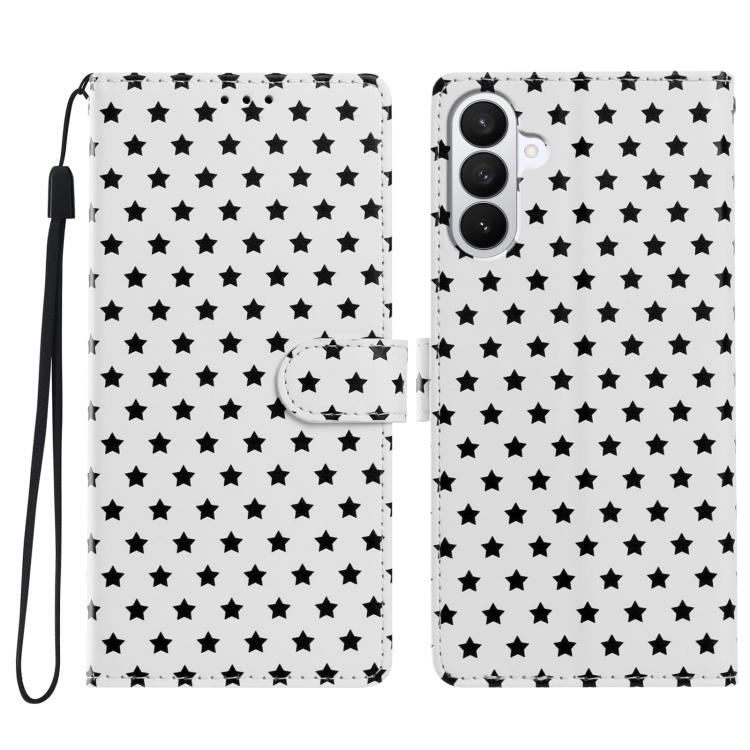 Custodia per telefono in ecopelle con fibbia magnetica a stella e cinturino da polso., For Galaxy S26+ 5G, For Galaxy S26 Ultra 5G, For Galaxy S26 5G, For Galaxy S25 Edge 5G