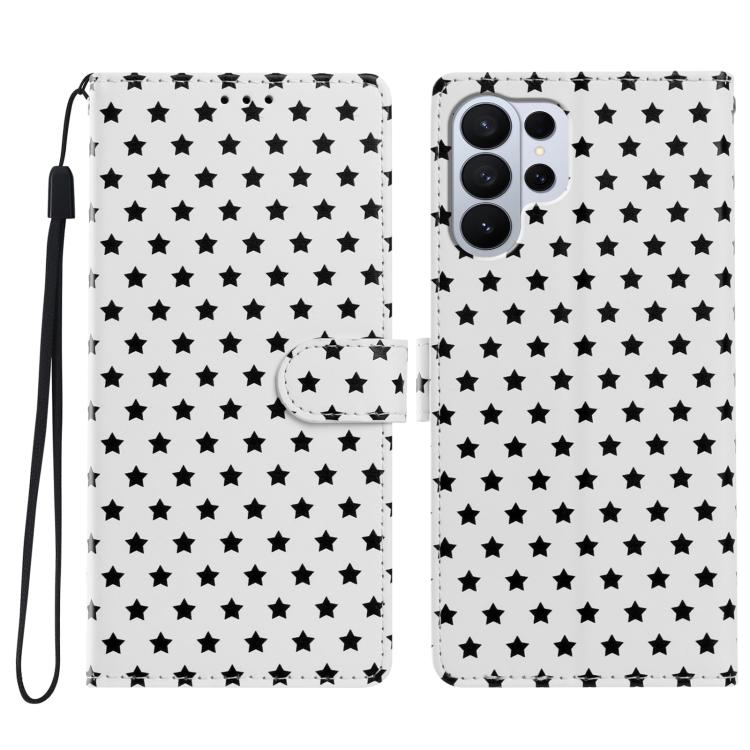 Custodia per telefono in ecopelle con fibbia magnetica a stella e cinturino da polso., For Galaxy S26+ 5G, For Galaxy S26 Ultra 5G, For Galaxy S26 5G, For Galaxy S25 Edge 5G