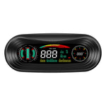 P18 GPS Car HUD Head-up Display Velocità/Tensione/Chilometraggio del veicolo, P18