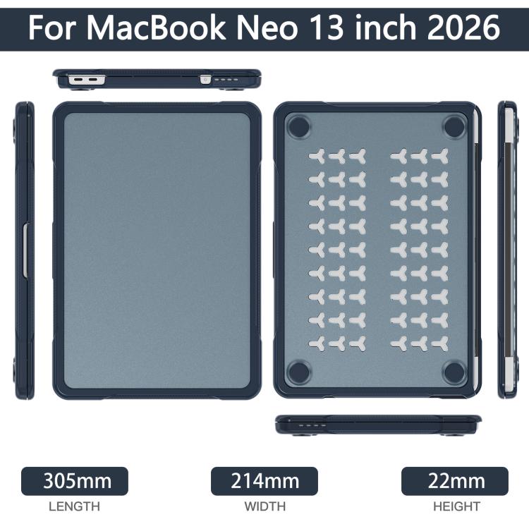 Custodia protettiva traslucida per laptop, For MacBook Neo 13 inch 2026 A3404