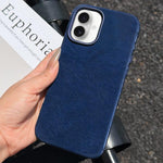 Custodia per telefono in TPU con motivo a crine di cavallo, magnetica e copertura completa., For iPhone 17 Pro Max, For iPhone 17 Pro, For iPhone 17, For iPhone 16 Pro Max, For iPhone 16 Pro, For iPhone 16
