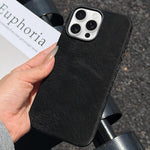 Custodia per telefono in TPU con motivo a crine di cavallo, magnetica e copertura completa., For iPhone 17 Pro Max, For iPhone 17 Pro, For iPhone 17, For iPhone 16 Pro Max, For iPhone 16 Pro, For iPhone 16