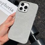 Custodia per telefono in TPU con motivo a crine di cavallo, magnetica e copertura completa., For iPhone 15 Pro Max, For iPhone 15 Pro, For iPhone 15 Plus, For iPhone 15