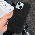 Custodia per telefono in TPU con motivo a crine di cavallo, magnetica e copertura completa., For iPhone 15 Pro Max, For iPhone 15 Pro, For iPhone 15 Plus, For iPhone 15