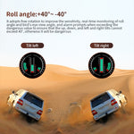 P18 GPS Car HUD Head-up Display Velocità/Tensione/Chilometraggio del veicolo, P18