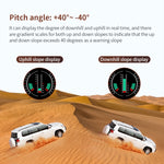 P18 GPS Car HUD Head-up Display Velocità/Tensione/Chilometraggio del veicolo, P18
