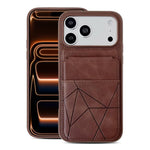 Portafoglio multifunzionale verticale con apertura a libro e custodia posteriore per telefono in ecopelle., For iPhone 17 Pro Max, For iPhone 17 Pro, For iPhone 17