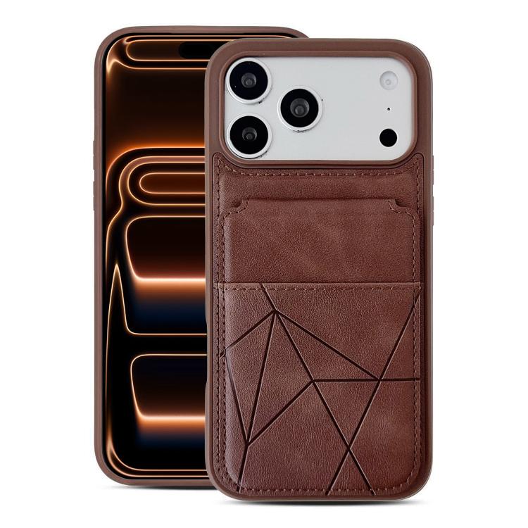 Portafoglio multifunzionale verticale con apertura a libro e custodia posteriore per telefono in ecopelle., For iPhone 17 Pro Max, For iPhone 17 Pro, For iPhone 17