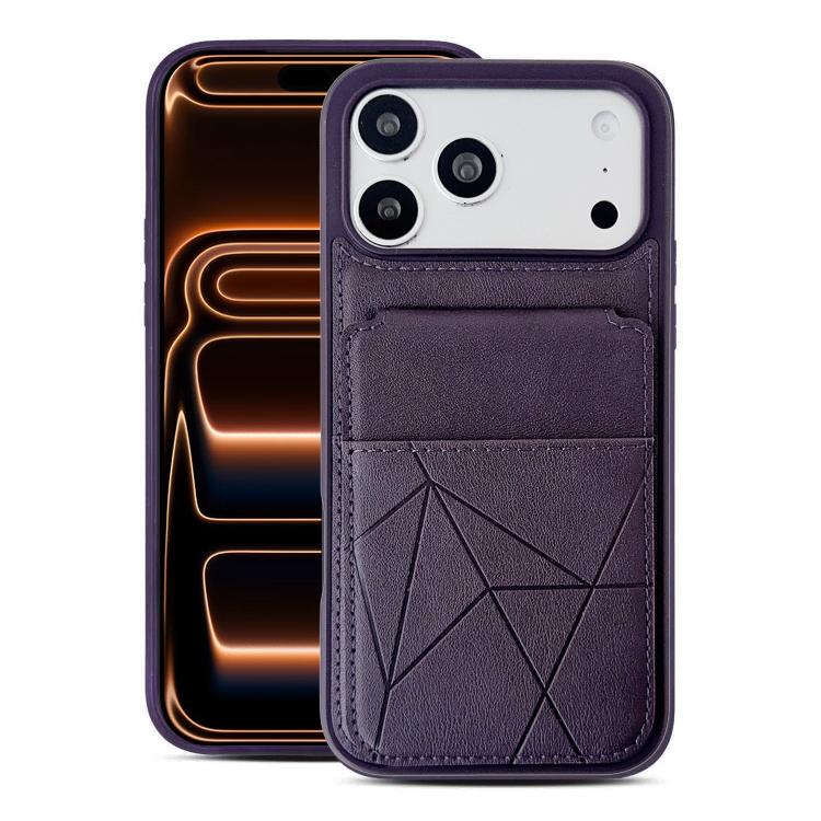 Portafoglio multifunzionale verticale con apertura a libro e custodia posteriore per telefono in ecopelle., For iPhone 17 Pro Max, For iPhone 17 Pro, For iPhone 17