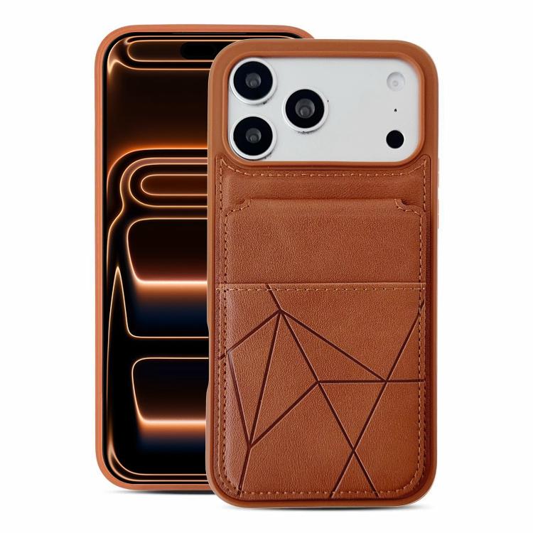 Portafoglio multifunzionale verticale con apertura a libro e custodia posteriore per telefono in ecopelle., For iPhone 17 Pro Max, For iPhone 17 Pro, For iPhone 17