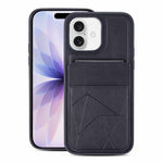Portafoglio multifunzionale verticale con apertura a libro e custodia posteriore per telefono in ecopelle., For iPhone 17 Pro Max, For iPhone 17 Pro, For iPhone 17