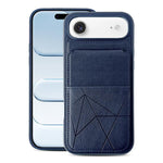 Portafoglio multifunzionale verticale con apertura a libro e custodia posteriore per telefono in ecopelle., For iPhone Air, For iPhone 16 Pro Max, For iPhone 16 Pro