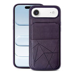 Portafoglio multifunzionale verticale con apertura a libro e custodia posteriore per telefono in ecopelle., For iPhone Air, For iPhone 16 Pro Max, For iPhone 16 Pro