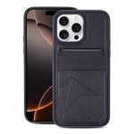 Portafoglio multifunzionale verticale con apertura a libro e custodia posteriore per telefono in ecopelle., For iPhone Air, For iPhone 16 Pro Max, For iPhone 16 Pro