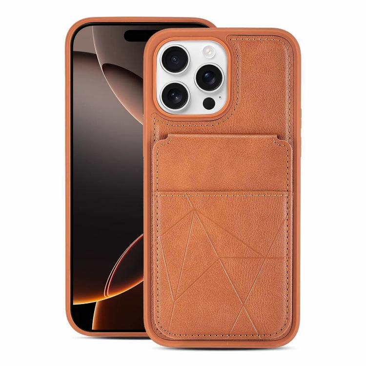 Portafoglio multifunzionale verticale con apertura a libro e custodia posteriore per telefono in ecopelle., For iPhone Air, For iPhone 16 Pro Max, For iPhone 16 Pro