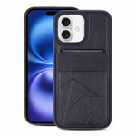 Portafoglio multifunzionale verticale con apertura a libro e custodia posteriore per telefono in ecopelle., For iPhone 16, For iPhone 15 Pro Max, For iPhone 15 Pro