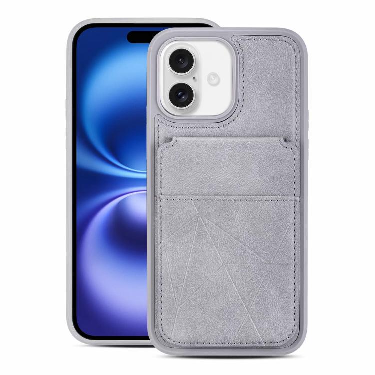 Portafoglio multifunzionale verticale con apertura a libro e custodia posteriore per telefono in ecopelle., For iPhone 16, For iPhone 15 Pro Max, For iPhone 15 Pro