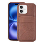 Portafoglio multifunzionale verticale con apertura a libro e custodia posteriore per telefono in ecopelle., For iPhone 16, For iPhone 15 Pro Max, For iPhone 15 Pro