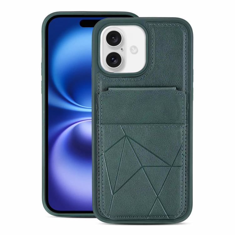 Portafoglio multifunzionale verticale con apertura a libro e custodia posteriore per telefono in ecopelle., For iPhone 16, For iPhone 15 Pro Max, For iPhone 15 Pro