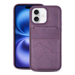Portafoglio multifunzionale verticale con apertura a libro e custodia posteriore per telefono in ecopelle., For iPhone 16, For iPhone 15 Pro Max, For iPhone 15 Pro