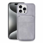 Portafoglio multifunzionale verticale con apertura a libro e custodia posteriore per telefono in ecopelle., For iPhone 16, For iPhone 15 Pro Max, For iPhone 15 Pro
