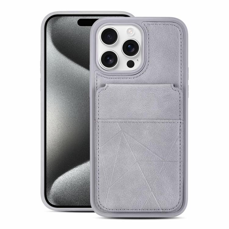 Portafoglio multifunzionale verticale con apertura a libro e custodia posteriore per telefono in ecopelle., For iPhone 16, For iPhone 15 Pro Max, For iPhone 15 Pro