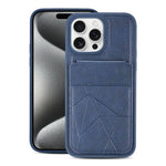 Portafoglio multifunzionale verticale con apertura a libro e custodia posteriore per telefono in ecopelle., For iPhone 16, For iPhone 15 Pro Max, For iPhone 15 Pro
