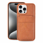 Portafoglio multifunzionale verticale con apertura a libro e custodia posteriore per telefono in ecopelle., For iPhone 16, For iPhone 15 Pro Max, For iPhone 15 Pro