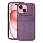 Portafoglio multifunzionale verticale con apertura a libro e custodia posteriore per telefono in ecopelle., For iPhone 15, For iPhone 14 / 13, For iPhone 14 Pro