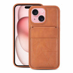 Portafoglio multifunzionale verticale con apertura a libro e custodia posteriore per telefono in ecopelle., For iPhone 15, For iPhone 14 / 13, For iPhone 14 Pro
