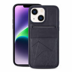 Portafoglio multifunzionale verticale con apertura a libro e custodia posteriore per telefono in ecopelle., For iPhone 15, For iPhone 14 / 13, For iPhone 14 Pro