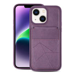 Portafoglio multifunzionale verticale con apertura a libro e custodia posteriore per telefono in ecopelle., For iPhone 15, For iPhone 14 / 13, For iPhone 14 Pro