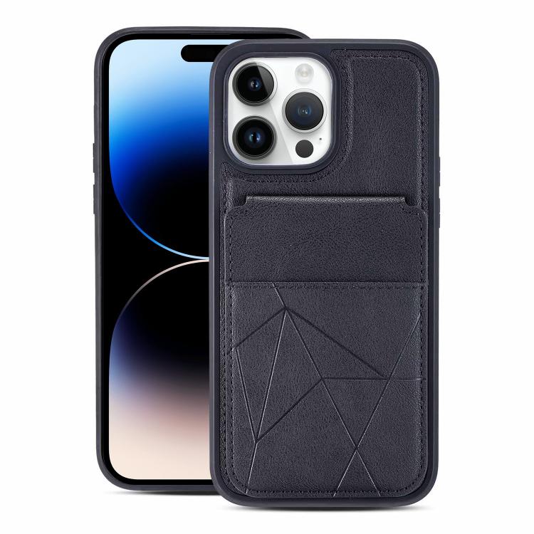 Portafoglio multifunzionale verticale con apertura a libro e custodia posteriore per telefono in ecopelle., For iPhone 14 Pro Max, For iPhone 13 Pro Max, For iPhone 13 Pro