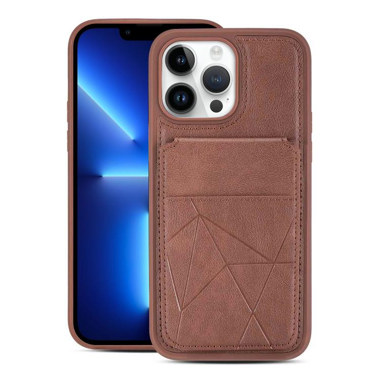 Portafoglio multifunzionale verticale con apertura a libro e custodia posteriore per telefono in ecopelle., For iPhone 14 Pro Max, For iPhone 13 Pro Max, For iPhone 13 Pro