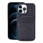 Portafoglio multifunzionale verticale con apertura a libro e custodia posteriore per telefono in ecopelle., For iPhone 12 / 12 Pro, For iPhone 12 Pro Max, For iPhone 11