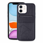 Portafoglio multifunzionale verticale con apertura a libro e custodia posteriore per telefono in ecopelle., For iPhone 12 / 12 Pro, For iPhone 12 Pro Max, For iPhone 11