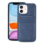 Portafoglio multifunzionale verticale con apertura a libro e custodia posteriore per telefono in ecopelle., For iPhone 12 / 12 Pro, For iPhone 12 Pro Max, For iPhone 11