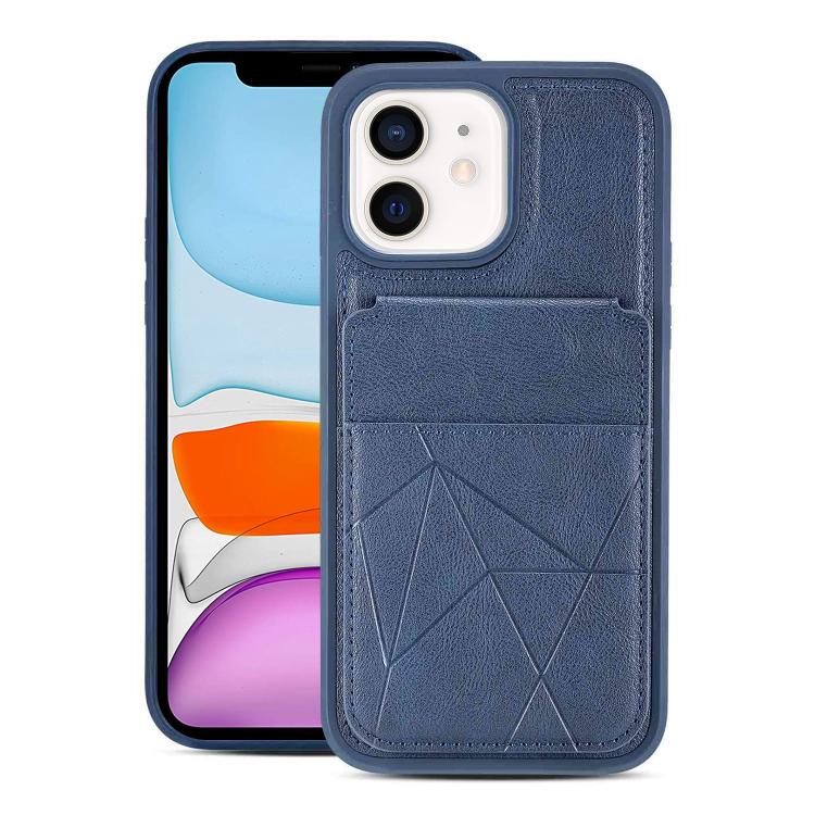 Portafoglio multifunzionale verticale con apertura a libro e custodia posteriore per telefono in ecopelle., For iPhone 12 / 12 Pro, For iPhone 12 Pro Max, For iPhone 11