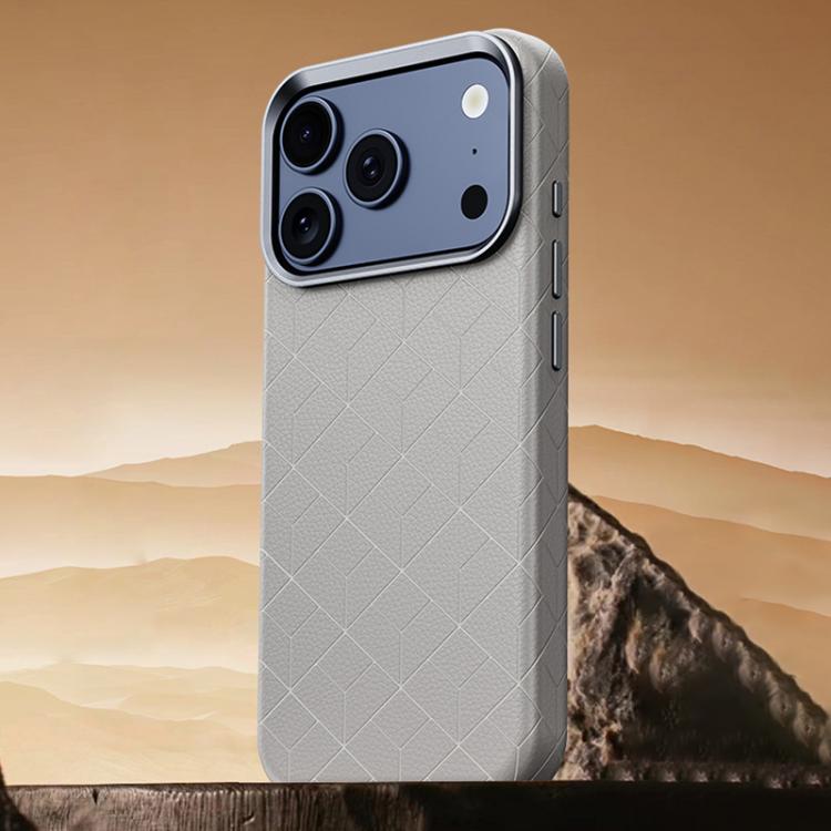 Custodia magnetica per telefono con motivo a griglia in rilievo della serie Cubo di Rubik, For iPhone 17 Pro Max, For iPhone 17 Pro, For iPhone 17, For iPhone 16 Pro Max