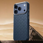 Custodia magnetica per telefono con motivo a griglia in rilievo della serie Cubo di Rubik, For iPhone 17 Pro Max, For iPhone 17 Pro, For iPhone 17, For iPhone 16 Pro Max