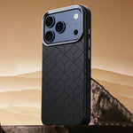 Custodia magnetica per telefono con motivo a griglia in rilievo della serie Cubo di Rubik, For iPhone 17 Pro Max, For iPhone 17 Pro, For iPhone 17, For iPhone 16 Pro Max