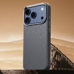 Custodia magnetica per telefono con motivo a griglia in rilievo della serie Cubo di Rubik, For iPhone 17 Pro Max, For iPhone 17 Pro, For iPhone 17, For iPhone 16 Pro Max