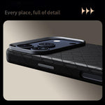 Custodia magnetica per telefono con motivo a griglia in rilievo della serie Cubo di Rubik, For iPhone 15 Pro, For iPhone 15 Plus / 14 Plus, For iPhone 15, For iPhone 14 / 13