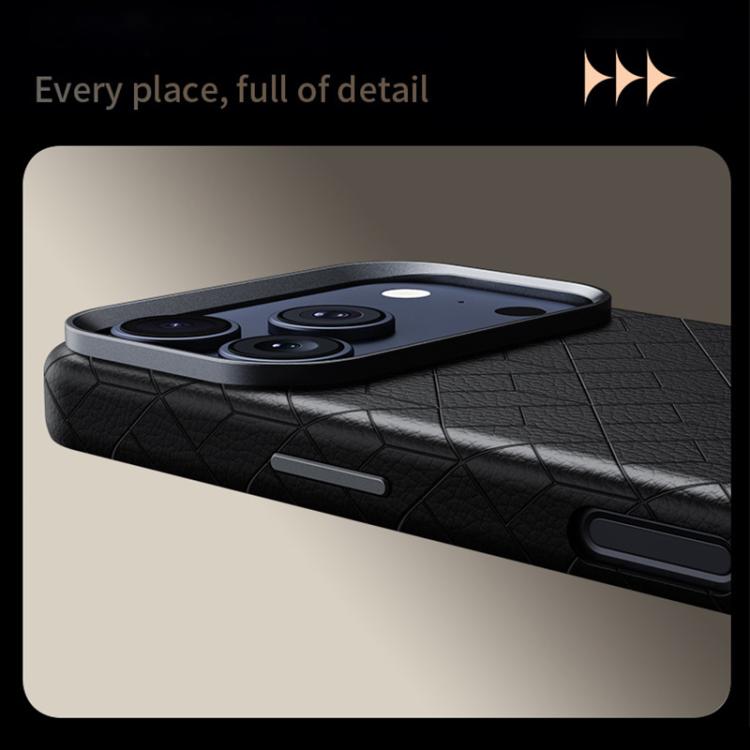 Custodia magnetica per telefono con motivo a griglia in rilievo della serie Cubo di Rubik, For iPhone 12 Pro Max, For iPhone 12 Pro