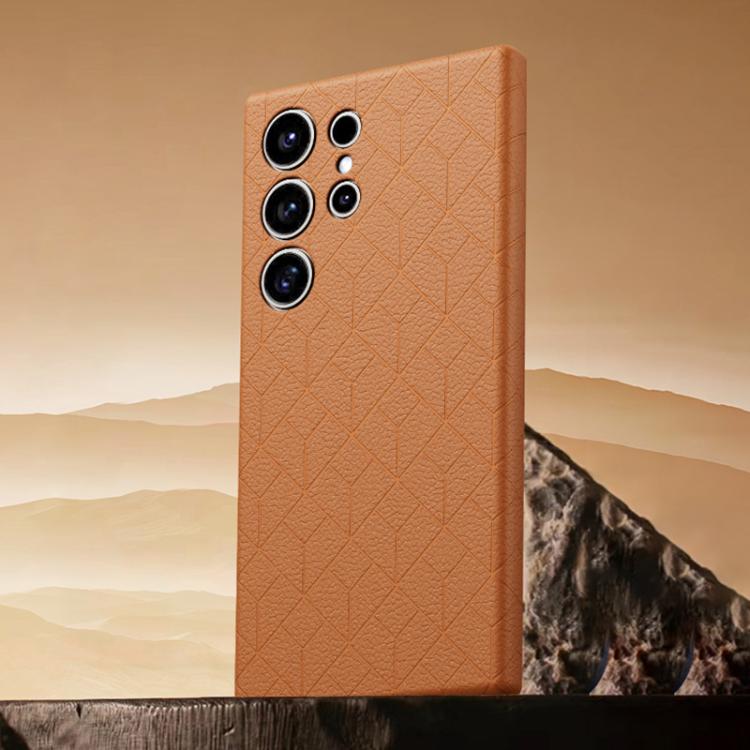 Custodia magnetica per telefono con motivo a griglia in rilievo della serie Cubo di Rubik, For Samsung Galaxy S25+ 5G / S24+ 5G, For Samsung Galaxy S25 Ultra 5G, For Samsung Galaxy S24 Ultra 5G, For Samsung Galaxy S23 Ultra 5G