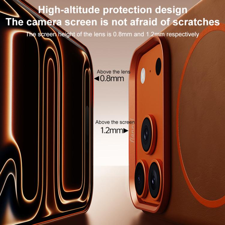 Custodia per PC in pelle di elefante con copertura totale e chiusura magnetica in microfibra., For iPhone 17 Pro Max, For iPhone 17 Pro, For iPhone 17