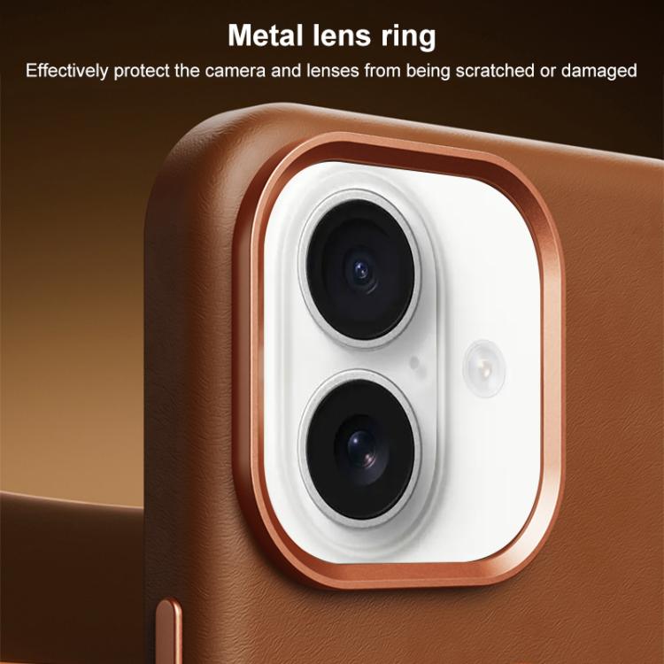 Custodia per PC in pelle di elefante con copertura totale e chiusura magnetica in microfibra., For iPhone 16, For iPhone 15 Pro Max, For iPhone 15 Pro