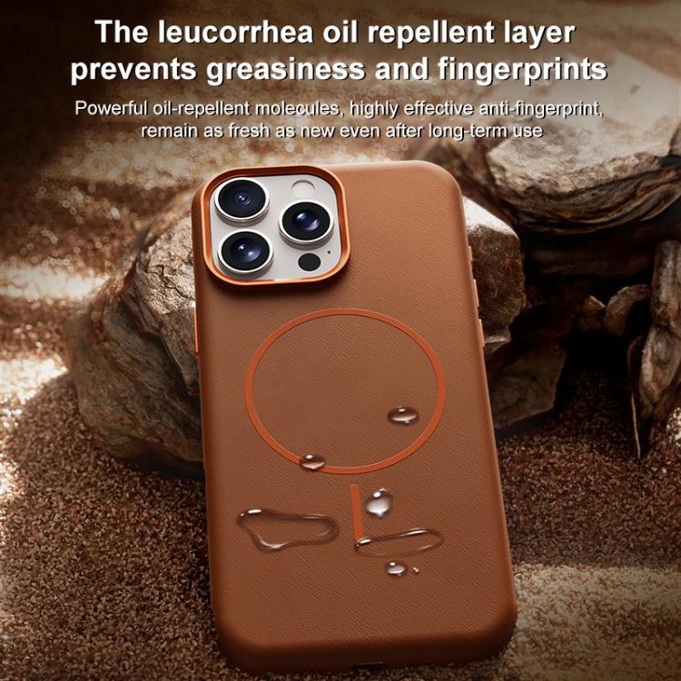 Custodia per PC in pelle di elefante con copertura totale e chiusura magnetica in microfibra., For iPhone 13 Pro