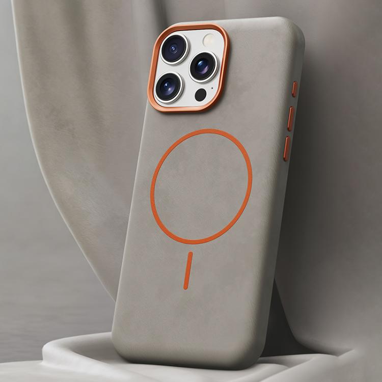 Custodia per PC in pelle di elefante con copertura totale e chiusura magnetica in microfibra., For iPhone 13 Pro